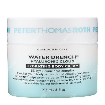 Peter Thomas Roth Hyaluronic Acid Hydrating Body Cream Bogaty, lekki, nawilżający krem do ciała 236 ml