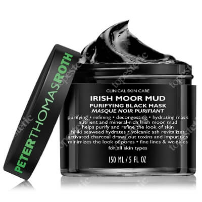 Peter Thomas Roth Irish Moor Mud Mask Czarna maseczka oczyszczająca 150 ml