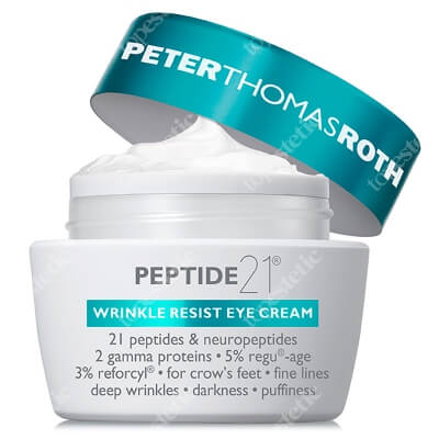 Peter Thomas Roth Peptide 21 Wrinkle Resist Eye Cream Przeciwzmarszczkowy peptydowy krem pod oczy 15 ml