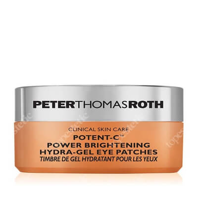 Peter Thomas Roth Potent C Power Brightening Hydra-Gel Eye Patches Rozjaśniające, żelowe płatki pod oczy z witaminą C 60 szt