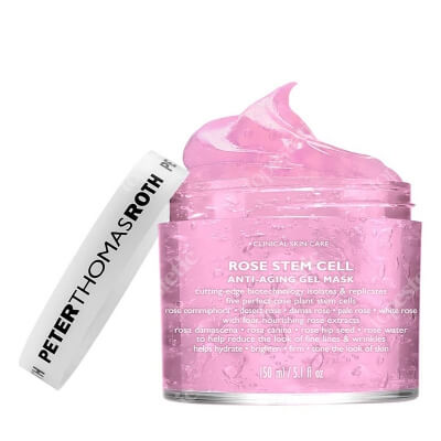 Peter Thomas Roth Rose Stem Cell Anti-Aging Gel Mask Różana maska żelowa przeciwzmarszczkowa z komórkami macierzystymi 150 ml