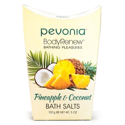Pevonia Bath Salts Pineapple & Coconut Sole do kąpieli Ananas & Kokos 150 ml