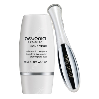 Pevonia Holiday Youthful Glances Eye Kit Zestaw Krem-maska na okolice oczu + masażer do oczu prąd galwaniczny 30 ml