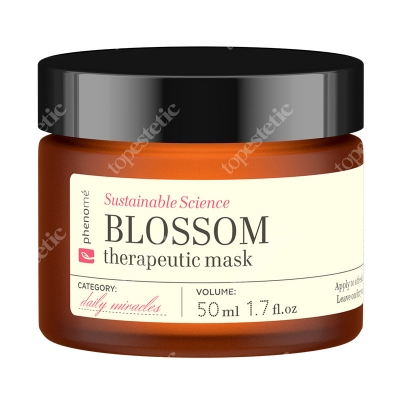 Phenome Blossom Therapeutic Mask Łagodząco-kojąca maska do twarzy z płatkami róż 50 ml