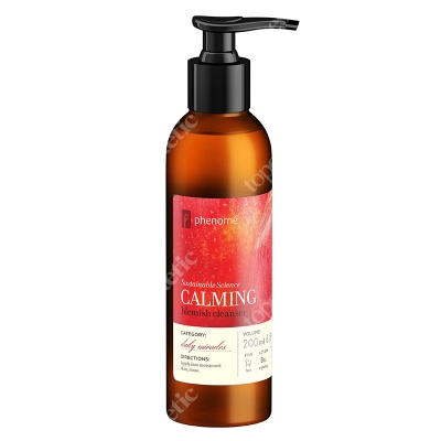 Phenome Calming Blemish Cleanser Aksamitny żel do mycia każdego rodzaju skóry twarzy, szyi i dekoltu 200 ml