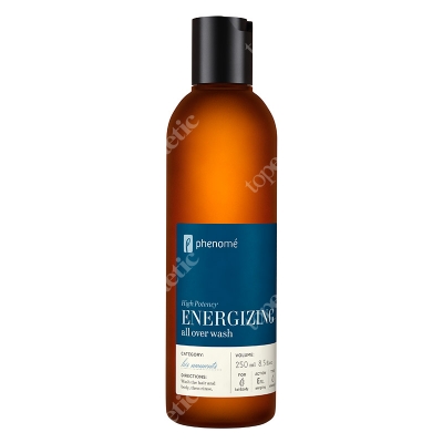 Phenome Energizing All Over Wash Szampon i żel pod prysznic 2w1 250 ml