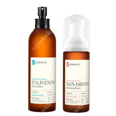Phenome Fresh And Clean Set ZESTAW Pianka do mycia 150 ml + Tonik do twarzy 200 ml