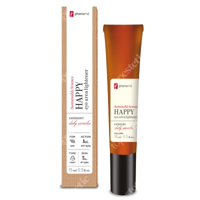 Phenome Happy Eye Area Lightener Rozświetlający krem pod oczy 15 ml