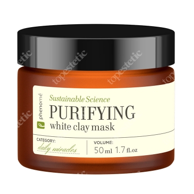 Phenome Purifying White Clay Mask Maseczka oczyszczająca i ściągająca pory 50 ml