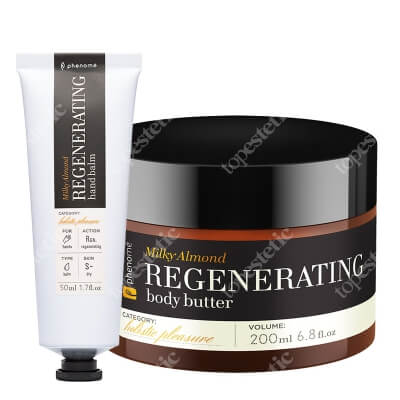 Phenome Regenerating Body Set ZESTAW Regenerujące masło do ciała 200 ml + Krem do rąk silnie regenerujący 50 ml