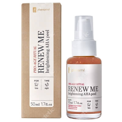 Phenome Renew Me Peeling odmładzający do twarzy na bazie kwasów AHA 50 ml