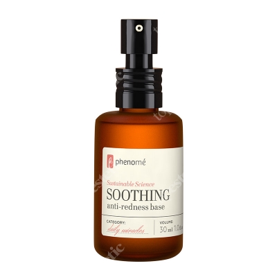 Phenome Soothing Anti-Redness Base Baza zapobiegająca podrażnieniom i zaczerwienieniom 30 ml