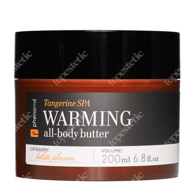 Phenome Warming All Body Butter Rozgrzewające masło do ciała z imbirem i olejkiem z mandarynki 200 ml