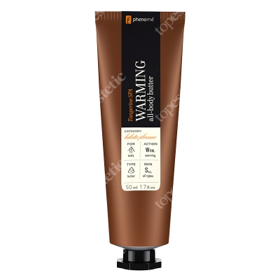 Phenome Warming All Body Butter Rozgrzewające masło do ciała z imbirem i olejkiem z mandarynki 50 ml