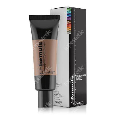pHformula C.C. Cream SPF 30+ Dark Krem barwiony ochronny z retinolem i witaminą C 50 ml