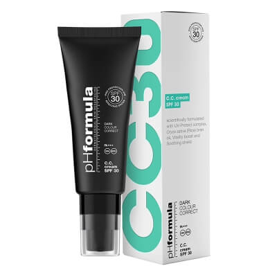 pHformula C.C. Cream SPF 30 PA+++ Dark Krem barwiony ochronny z witaminą C 50 ml