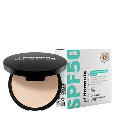 pHformula Compact Foundation SPF 50+ Podkład kompaktowy (kolor Light Plus) 10 g
