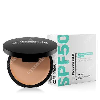 phFormula Compact Foundation SPF 50+ Podkład kompaktowy (kolor Medium) 14 g