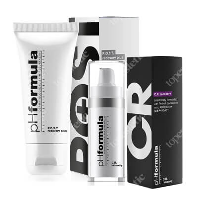 pHformula CR Recovery + POST Recovery Plus ZESTAW Serum przeciwnaczynkowe 30 ml + Wielofunkcyjny krem przywracający równowagę 50 ml