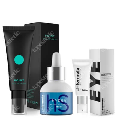 pHformula Eye Recovery + Hydra Serum + POINT Age Reverse ZESTAW Krem pod oczy 20 ml + Serum 30 ml + Krem peptydowy 50 ml