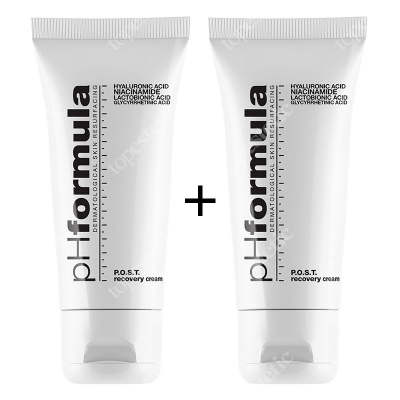pHformula POST Recovery Cream x 2 ZESTAW 2x Krem wyciszający 10 ml