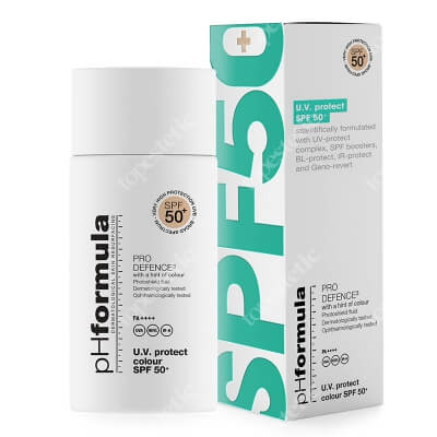pHformula PRO DEFENCE3 U.V Protect Colour SPF 50+ Lekki krem koloryzujący 50 ml