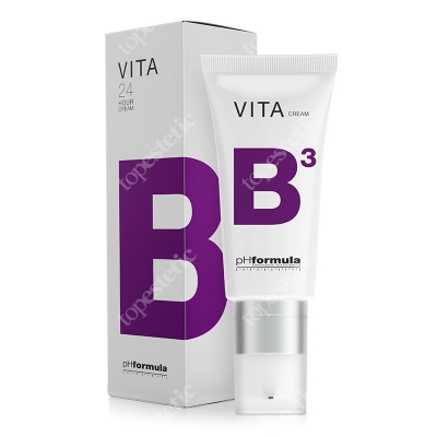 pHformula VITA B3 24h 24-godzinny krem nawilżający, łagodząco-przeciwnaczynkowy z 5% Niacyną 20 ml