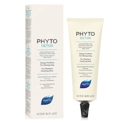 Phyto Detox Pre-Shampo Purifying Mask Oczyszczająca maska przed szamponem 125 ml