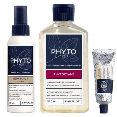 Phyto Favorite Hair Care ZESTAW Rewitalizujący szampon 250 ml + Spray termoochronny 150 ml + Krem nawilżający do włosów 50 ml