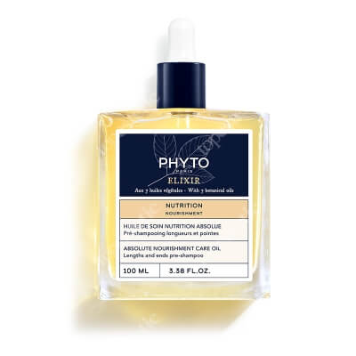 Phyto Nutrition Elixir Eliksir nawilżający włosy na bazie olejków 100 ml