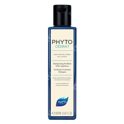 Phyto Phytocedrat Shampoo Szampon regulujący wydzielanie sebum 250 ml