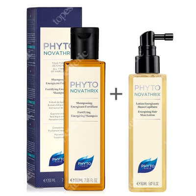 Phyto Phytonovatrix Set ZESTAW Szampon 200 ml + Lotion dodający włosom grubości 150 ml