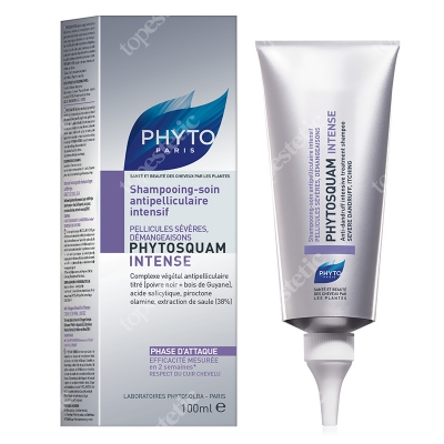 Phyto Phytosquam Intense Szampon na nasilony łupież, świąd 100 ml