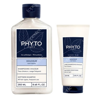 Phyto Softness Shampoo + Conditioner ZESTAW Szampon 250 ml + Odżywka 250 ml