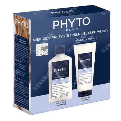 Phyto Softness ZESTAW Delikatny szampon 250 ml + Odżywka do włosów ułatwiająca rozczesywanie 175 ml