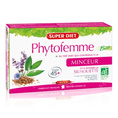 Super Diet Phytofemme Łagodzenie objawów menopauzy + wyszczuplenie 20x15 ml