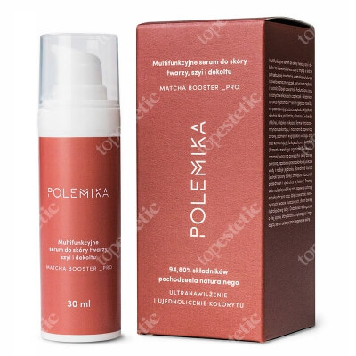 Polemika Matcha Booster Pro Multifunkcyjne serum do skóry twarzy, szyi i dekoltu 30 ml