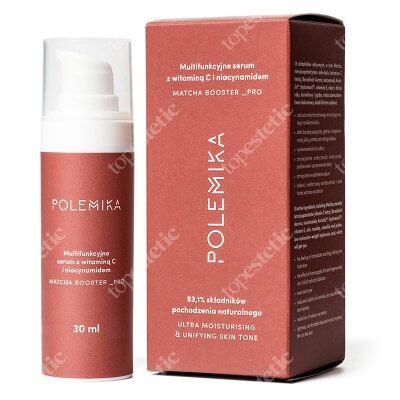 Polemika Matcha Booster Pro Multifunkcyjne serum do skóry twarzy, szyi i dekoltu 30 ml