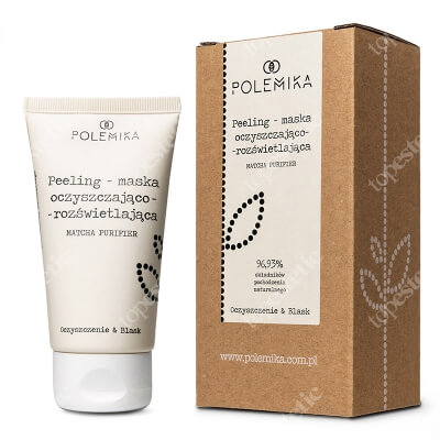 Polemika Matcha Purifier Peeling - maska oczyszczająco-rozświetlająca 75 ml