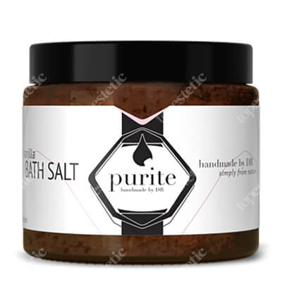 Purite Bath Salt Rose and Vanilla Sól do kąpieli - Róża i Wanilia 650 g