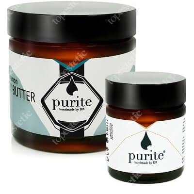 Purite Sensitive Cream Deodorant + Body Butter After Sun ZESTAW Dezodorant w kremie 30 ml + Masło ujędrniające 120 ml