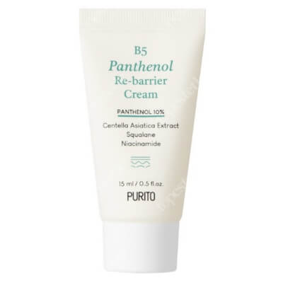 Purito B5 Panthenol Re-Barrier Cream Travel Regenerujący krem z pantenolem 15 ml