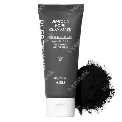 Purito Bentolin Pore Clay Mask Odświeżająca maska z czterema rodzajami glinki 120 g