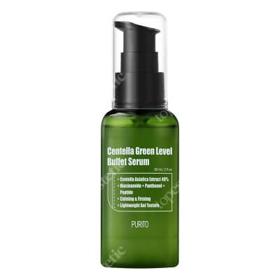 Purito Centella Green Level Buffet Serum Odżywcze serum do twarzy z 49% ekstraktem z Wąkrotki Azjatyckiej 60 ml