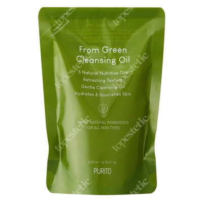Purito From Green Cleansing Oil - Refill Olejek oczyszczający (wkład) 200 ml
