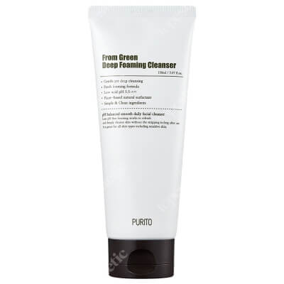 Purito From Green Deep Foaming Cleanser Dogłębnie oczyszczająca pianka myjąca 150 ml