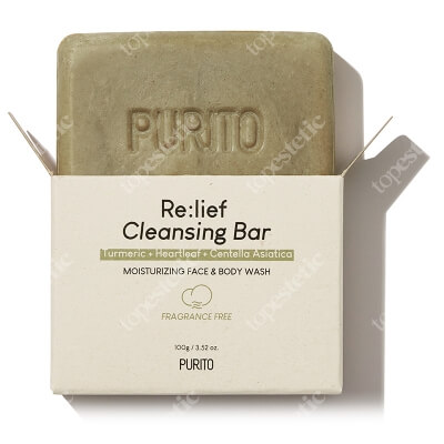 Purito Re:lief Cleansing Bar Kostka do mycia o działaniu łagodzącym 100 g