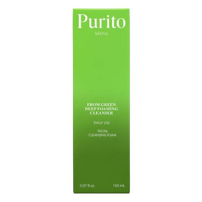 Purito Seoul From Green Foaming Cleanser Oczyszczająca pianka myjąca 150 ml