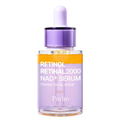 Purito Seoul Retinol Retinal 2000 NAD+ Serum Ujędrniające serum do twarzy z retinolem i retinalem 30 ml