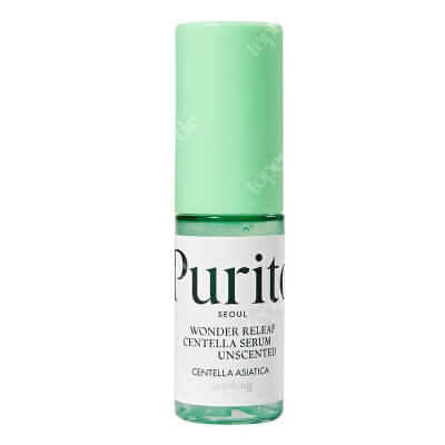 Purito Seoul Wonder Releaf Centella Serum Unscented Travel Bezzapachowe serum z ekstraktem z wąkroty azjatyckiej 15 ml